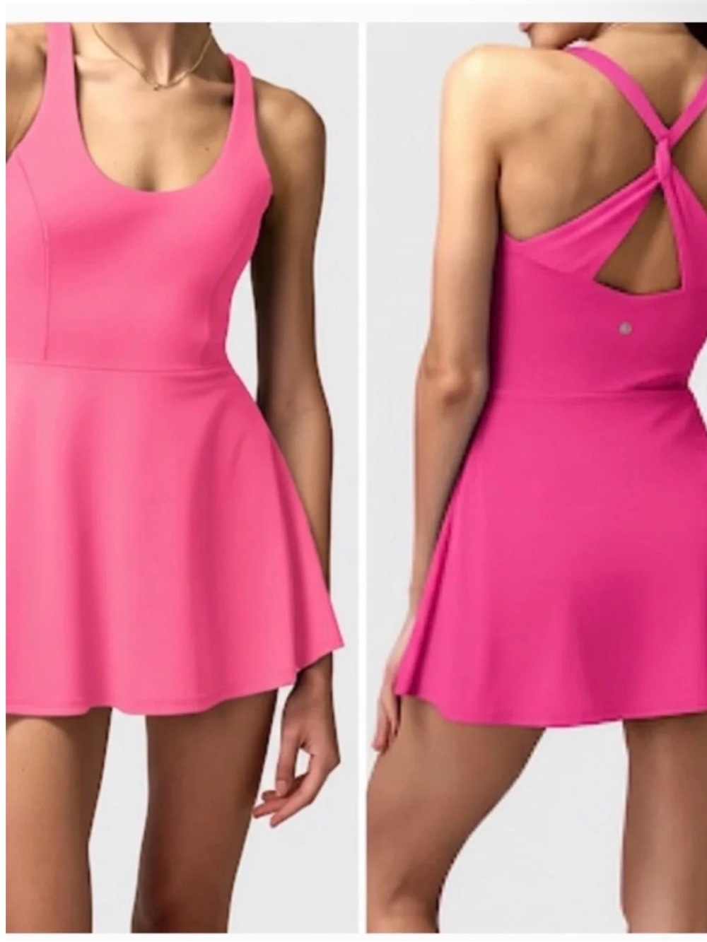 Spiritual Gangster Hot Pink LEXI Active Dress